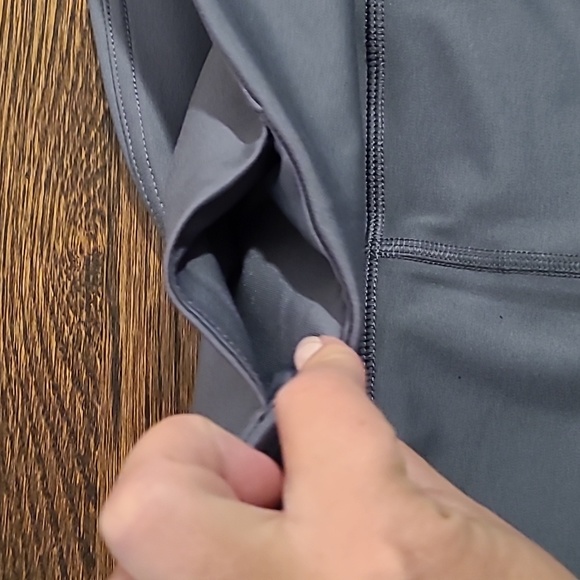 Yogalicious lux harmony flare leggings, xl,  quiet shade gray - Picture 9 of 9